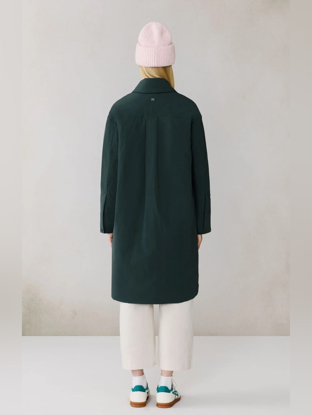 🔥🔥🔥 Soya and Kyo LALEH-L Duvet Down Coat in Cotton size M - Picture 5 of 6